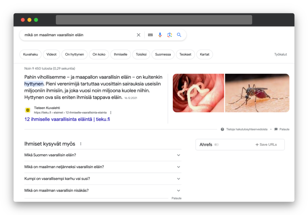 Google semantiikka SEO | Muutos Digital Google Semantiikka SEO